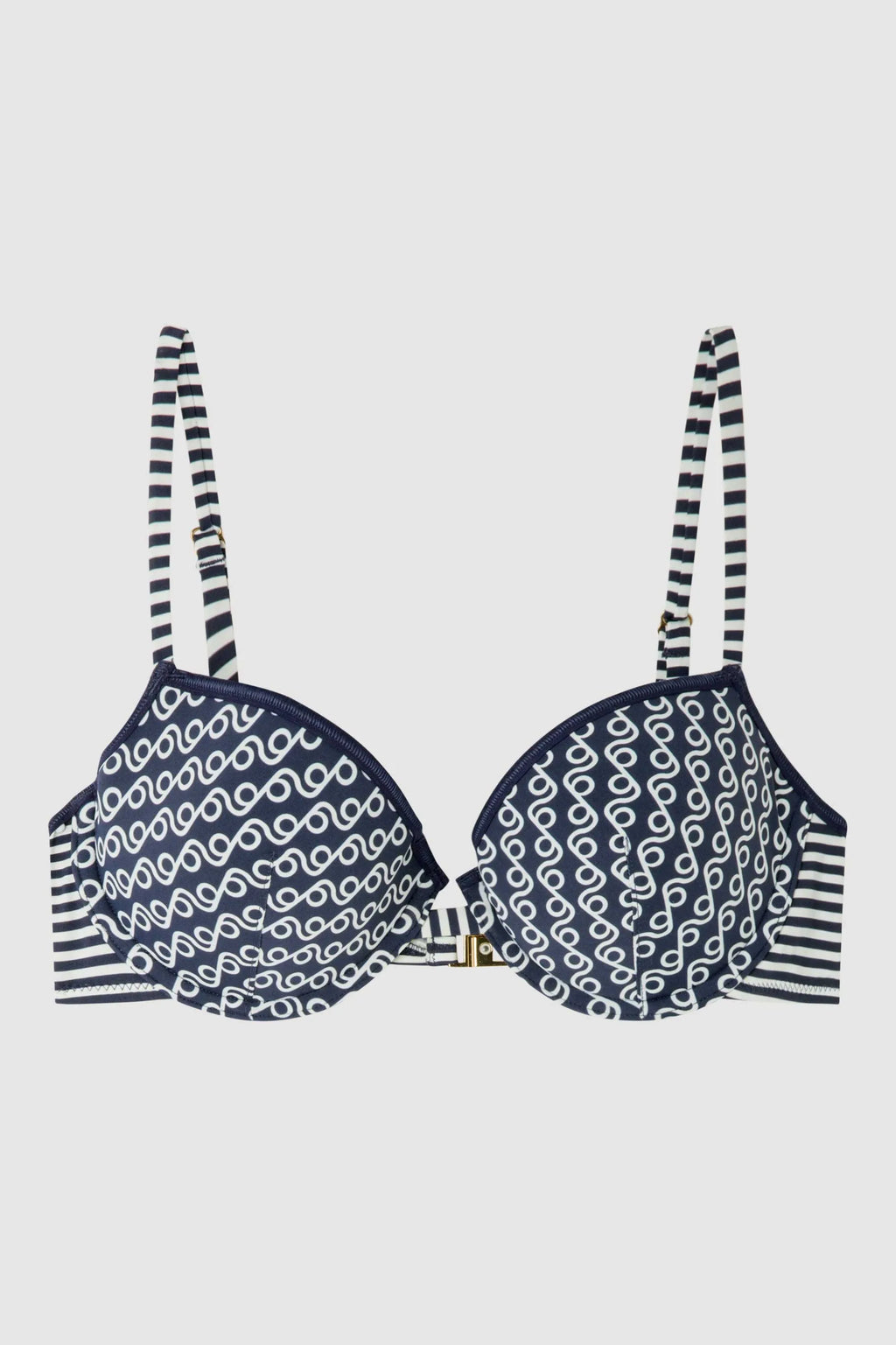 BIKINI ESTAMPADO ANUDADO MARINERO