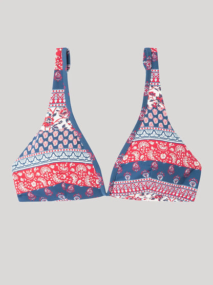BIKINI REVERSIBLE ESTAMPADO ETNICO