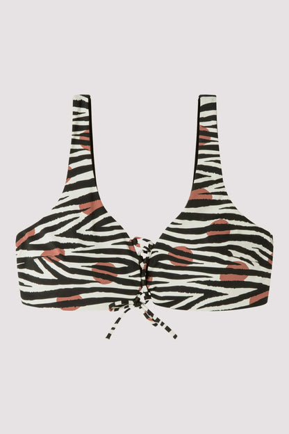 BIKINI REVERSIBLE SIN ARO BRASILEÑA ALTA SAVANNAH