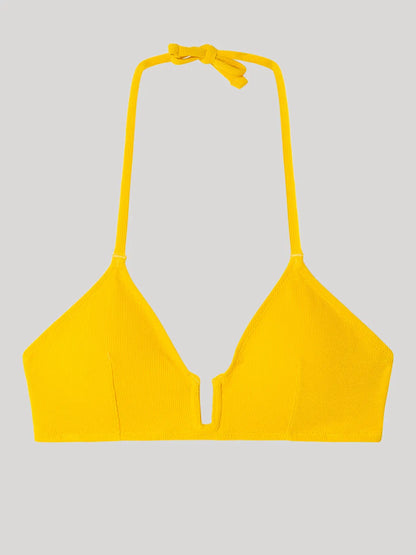 BIKINI SIN ARO FOAM EXTRAIBLE BASIC YELLOW