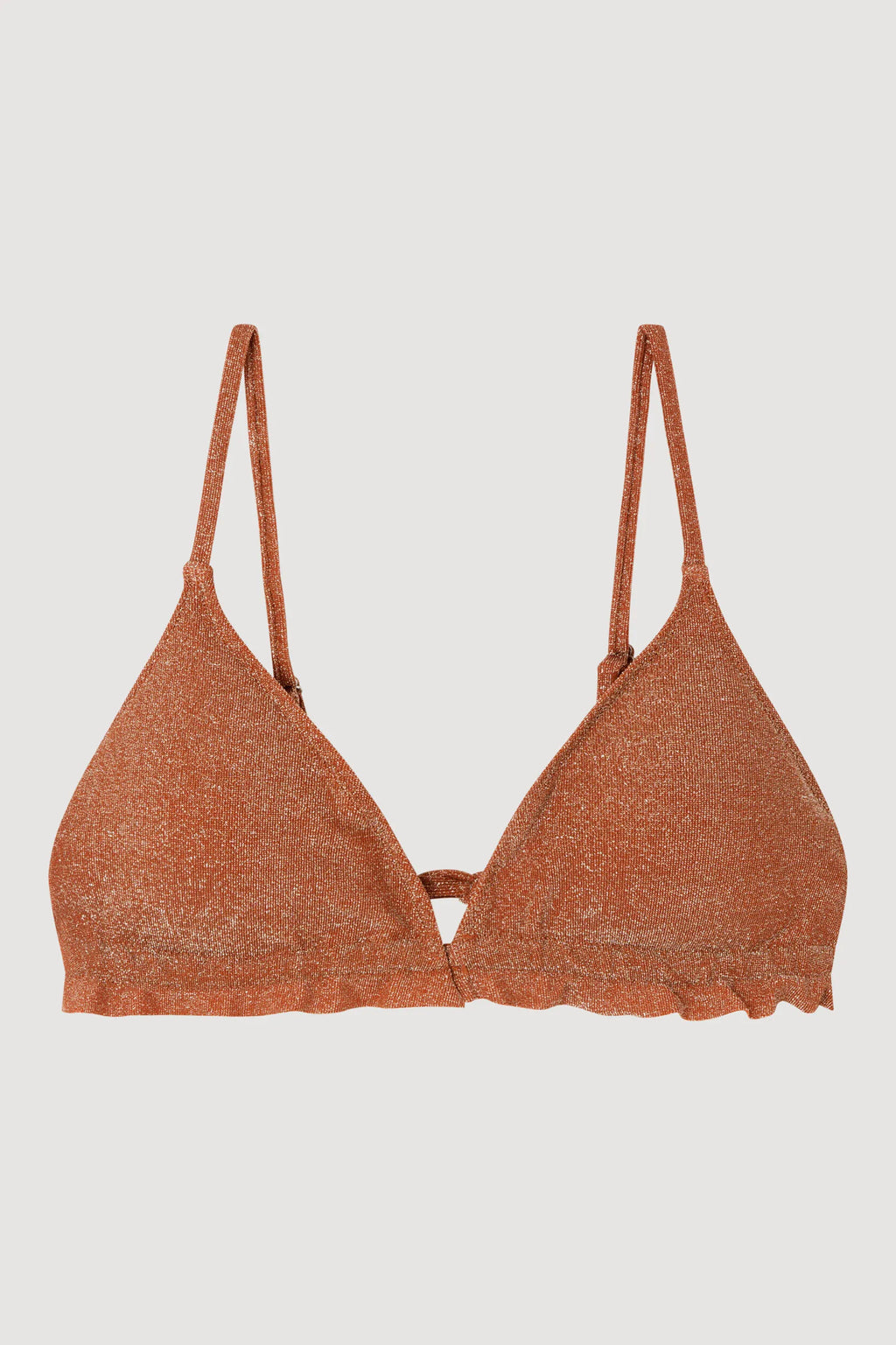 BIKINI TRIANGULAR SIN ARO DETALLE BRILLANTE