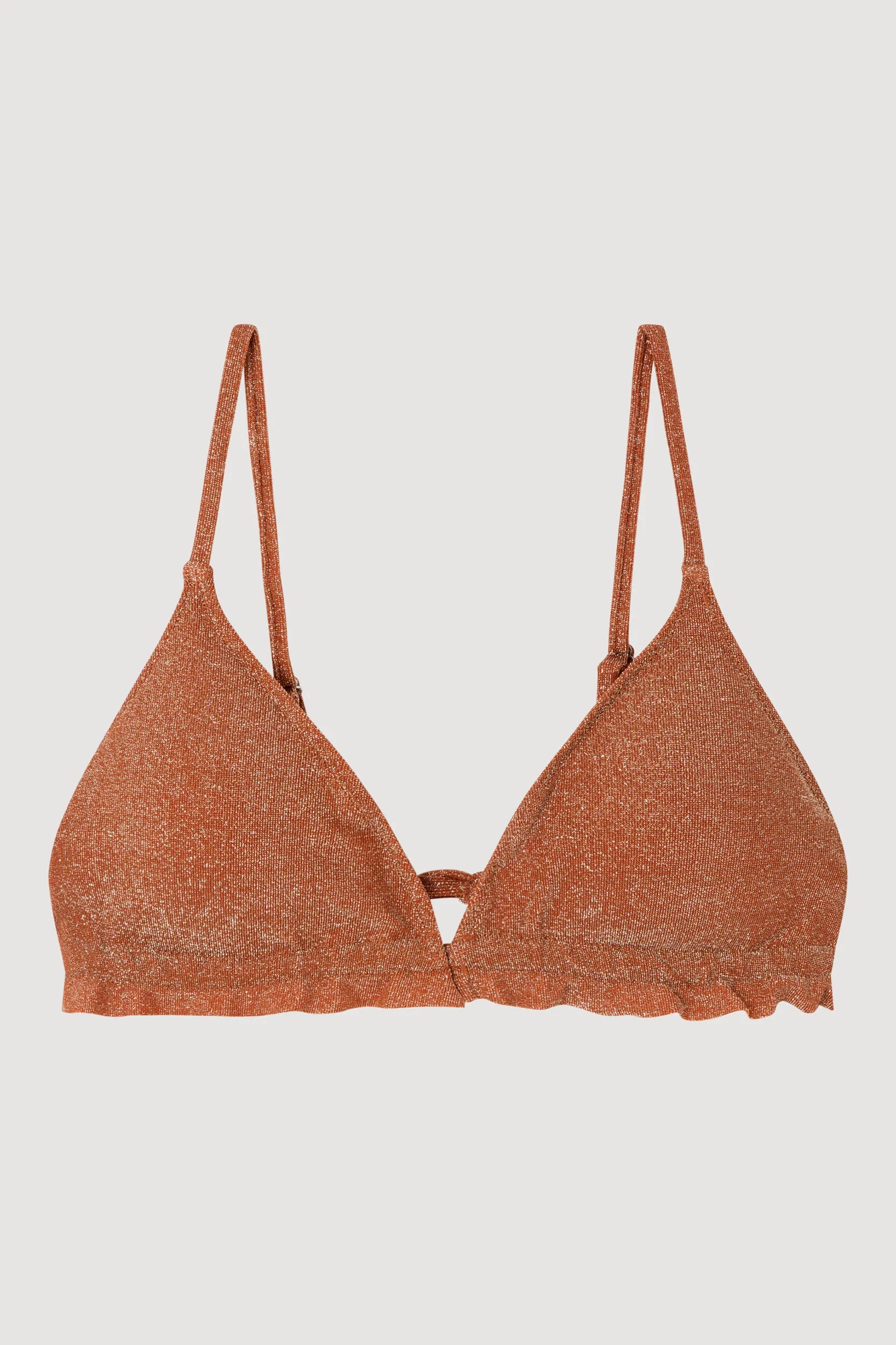 BIKINI TRIANGULAR SIN ARO DETALLE BRILLANTE