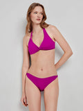 BIKINI TRIANGULAR BRAGUITA DETALLE NUDO BASIC PURPLE