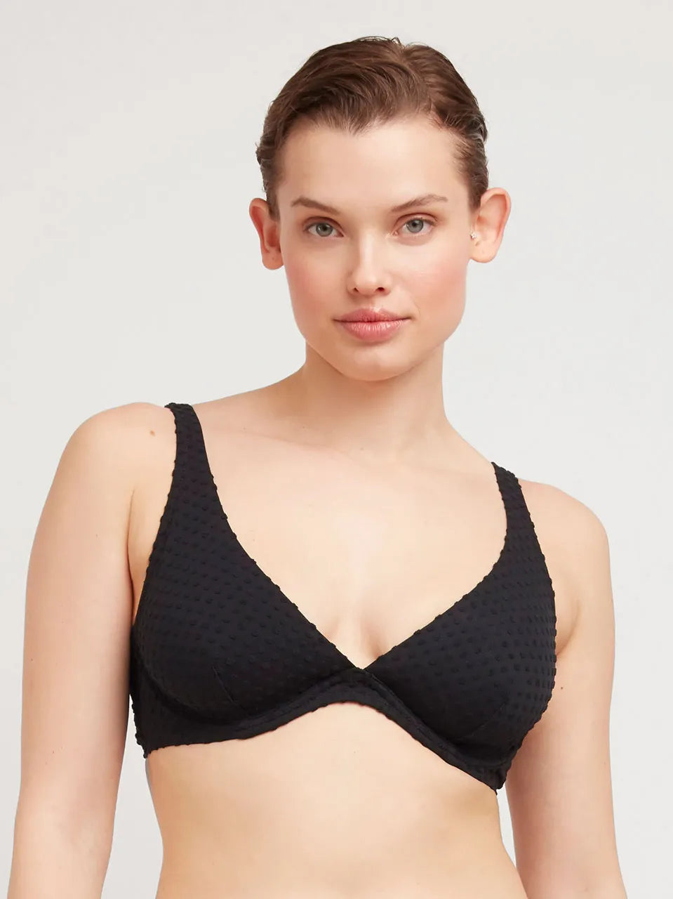 BIKINI CAPACIDAD SIN FOAM BRAGA ALTA TEJIDO ESTRUCTURA