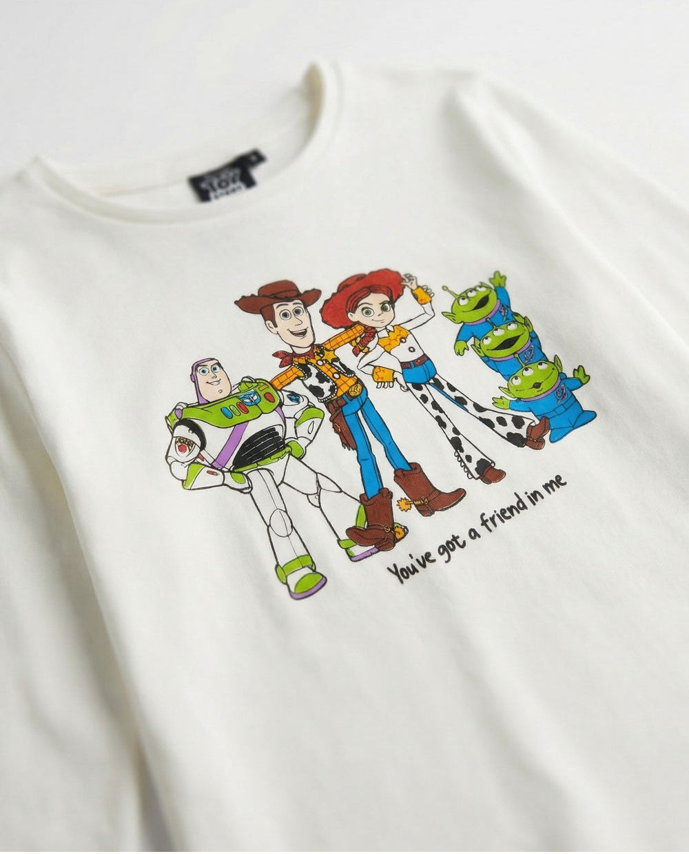 Pijama de niña toy story de algodón manga larga