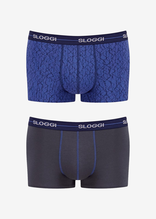 PACK-2 BOXERS SLOGGI START BASIC STRETCH COTTON V013