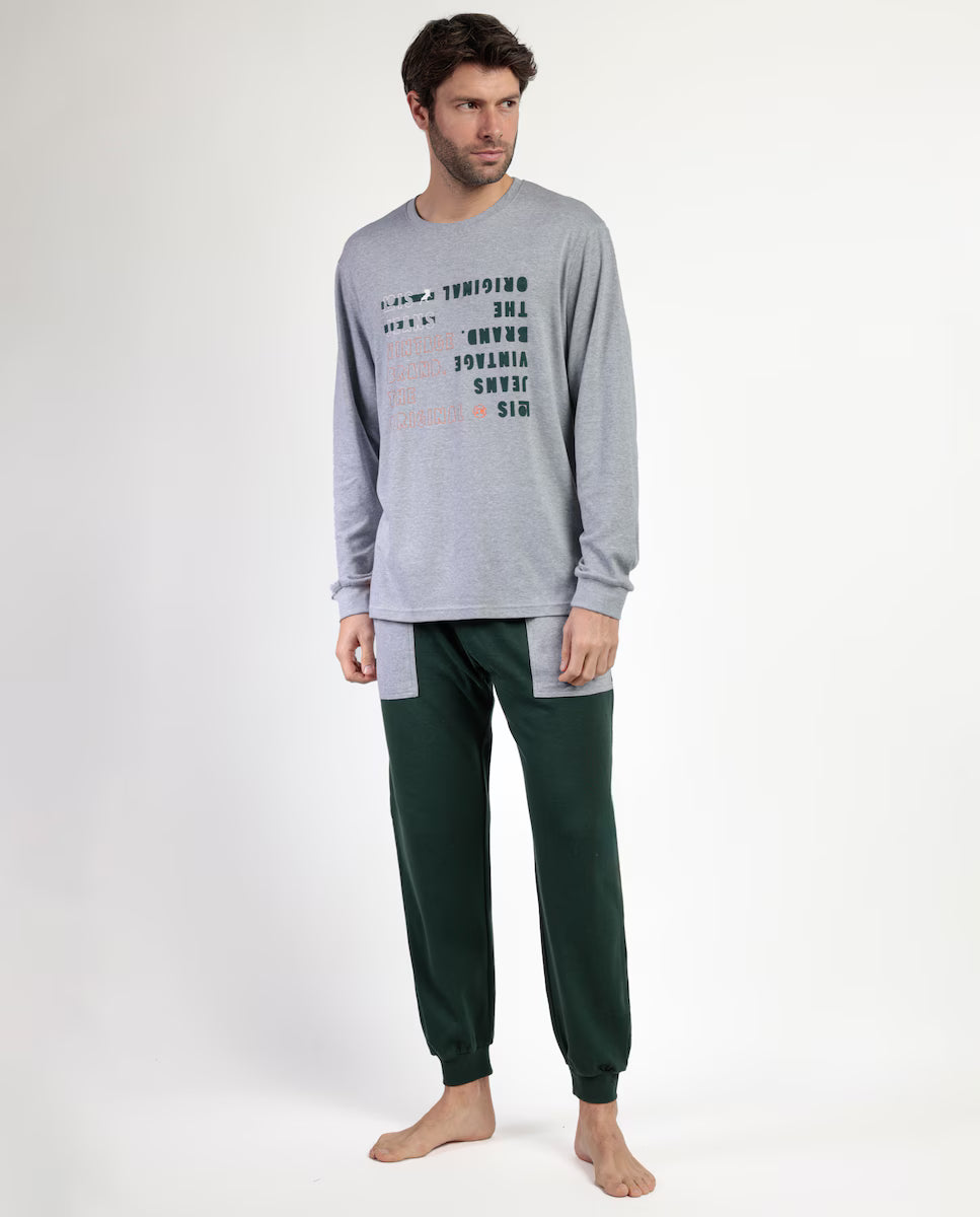 PIJAMA MANGA LARGA HOMBRE DEN 1962