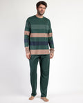 PIJAMA MANGA LARGA HOMBRE RAYAS WILD SPIRIT