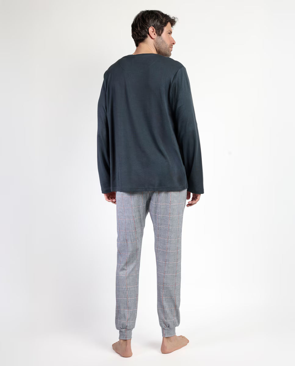 PIJAMA MANGA CORTA HOMBRE TAPETA HARRIS