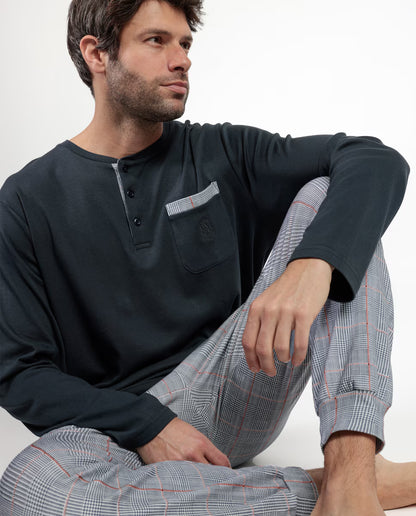 PIJAMA MANGA CORTA HOMBRE TAPETA HARRIS