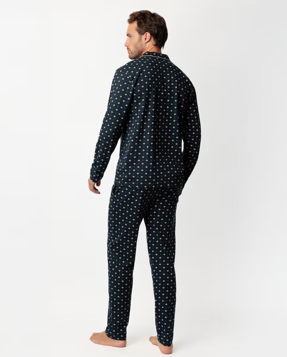 PIJAMAS MANGA LARGA HOMBRE CLASSIC TIE