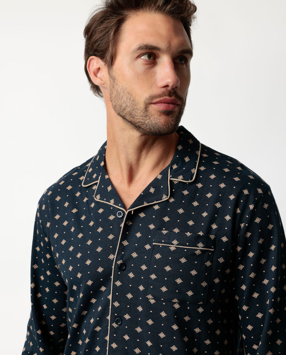 PIJAMAS MANGA LARGA HOMBRE CLASSIC TIE