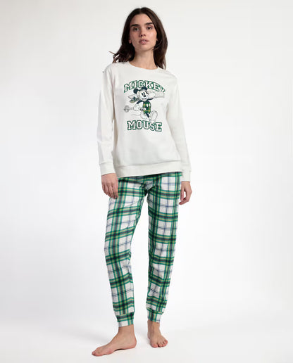 PIJAMA MANGA LARGA MUJER SKI MOUSE