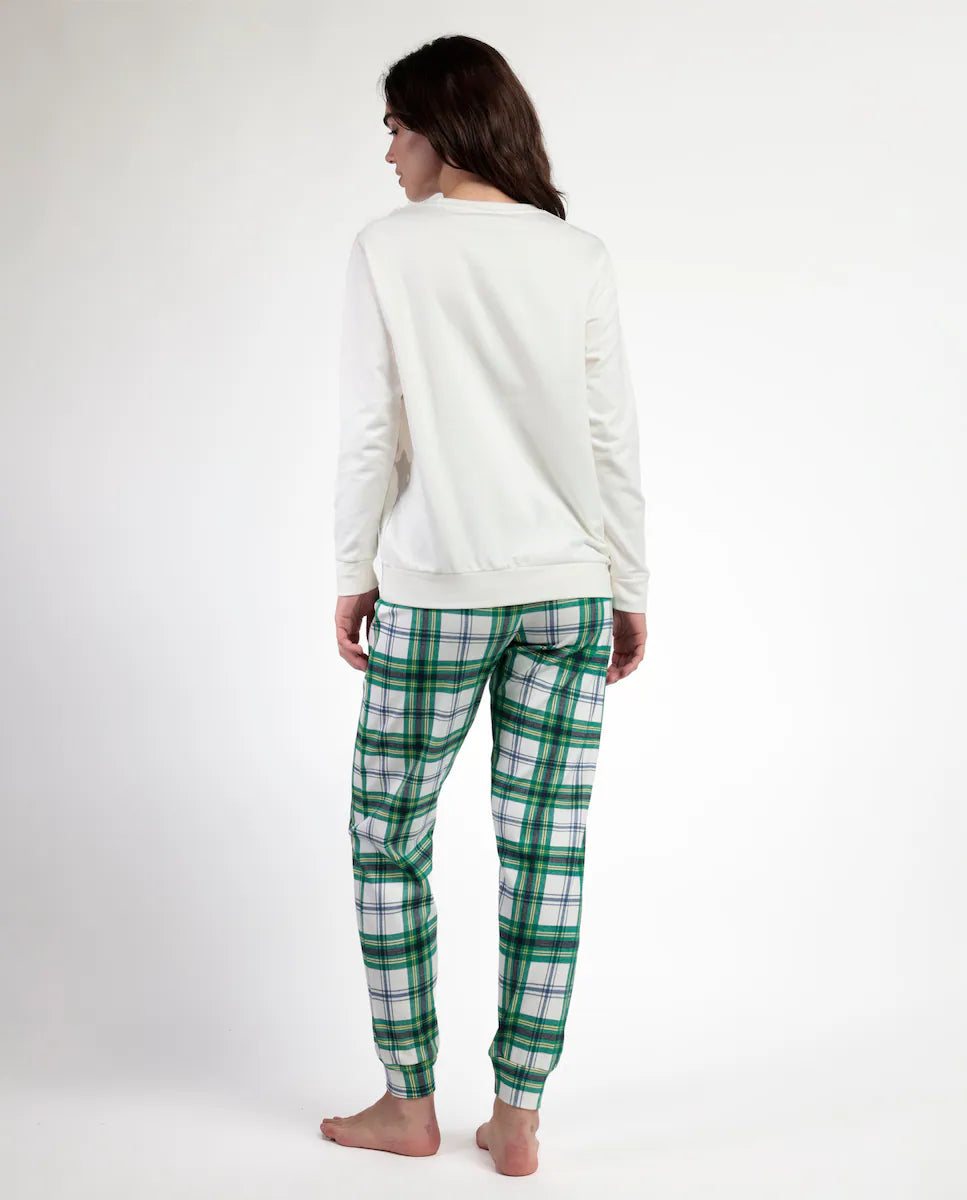 PIJAMA MANGA LARGA MUJER SKI MOUSE