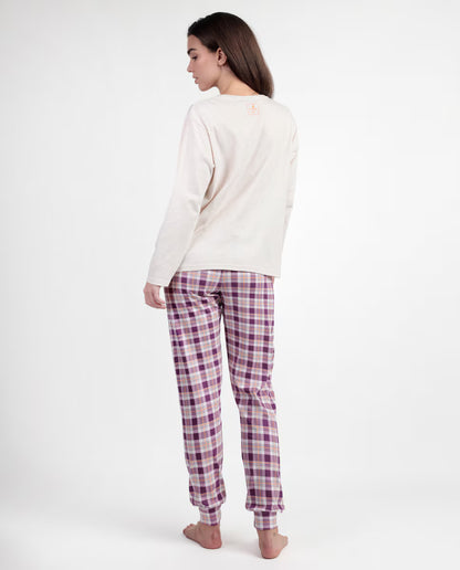 PIJAMA MANGA LARGA MUJER BE KIND TO ALL CREATURES