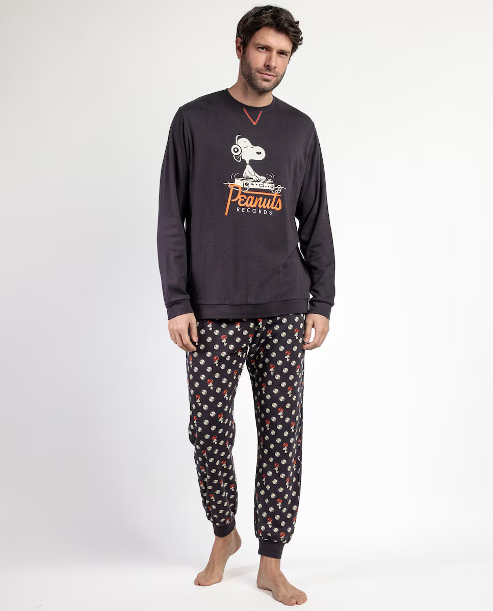 PIJAMA MANGA LARGA HOMBRE RECORDS