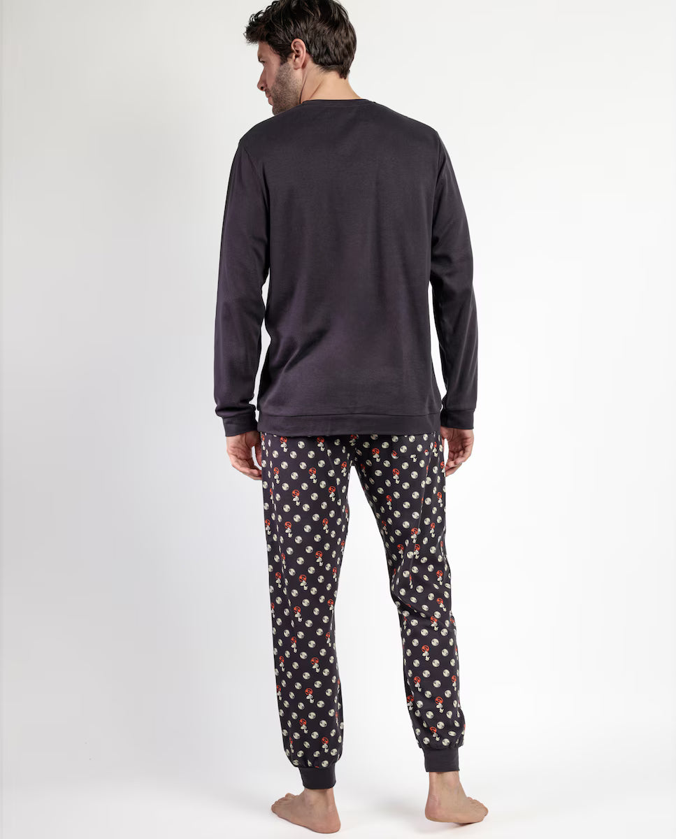 PIJAMA MANGA LARGA HOMBRE RECORDS