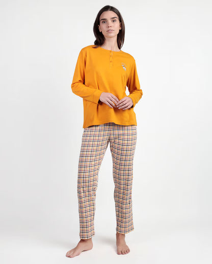 PIJAMA MANGA LARGA MUJER LOV LOV