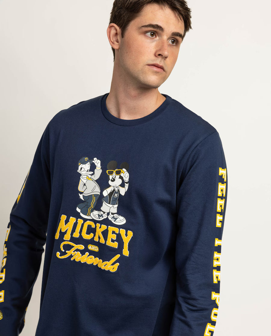 Pijama Hombre Disney Mickey y Donald Varsity Squad 100% Algodón