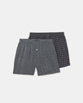 PACK-2 BOXERS ANCHOS MIX GRIS A0100