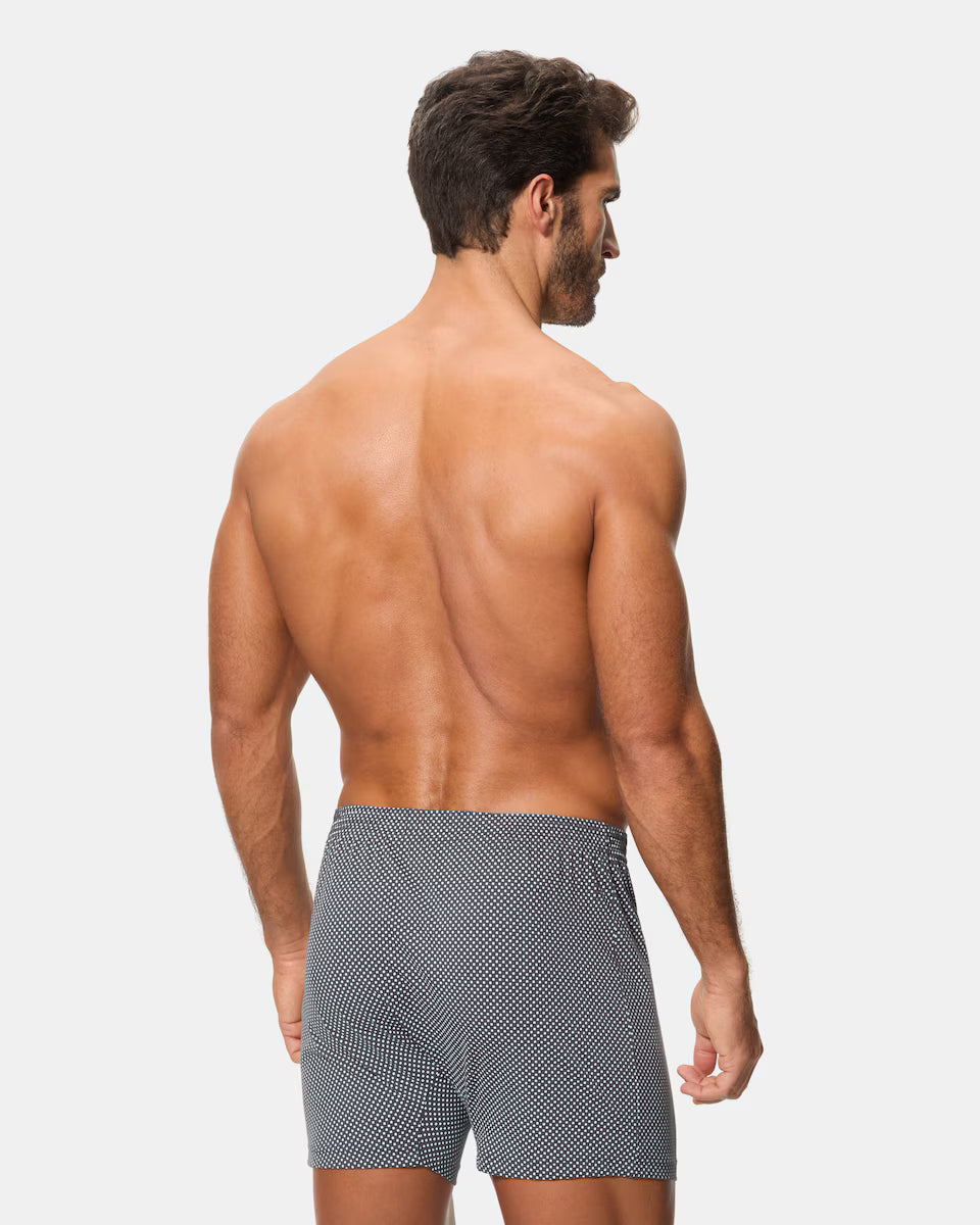 PACK-2 BOXERS ANCHOS MIX GRIS A0100