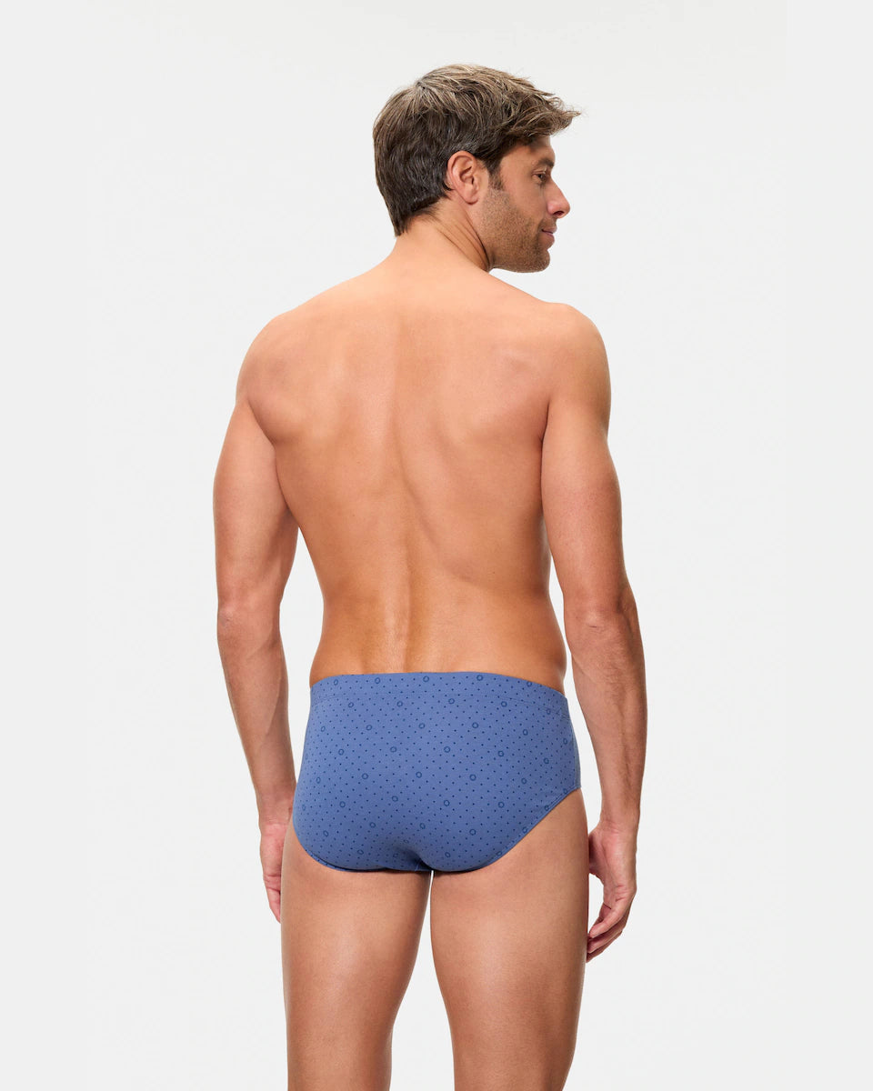 PACK-3 SLIPS ABIERTOS 080 MIX AZUL CLASIC
