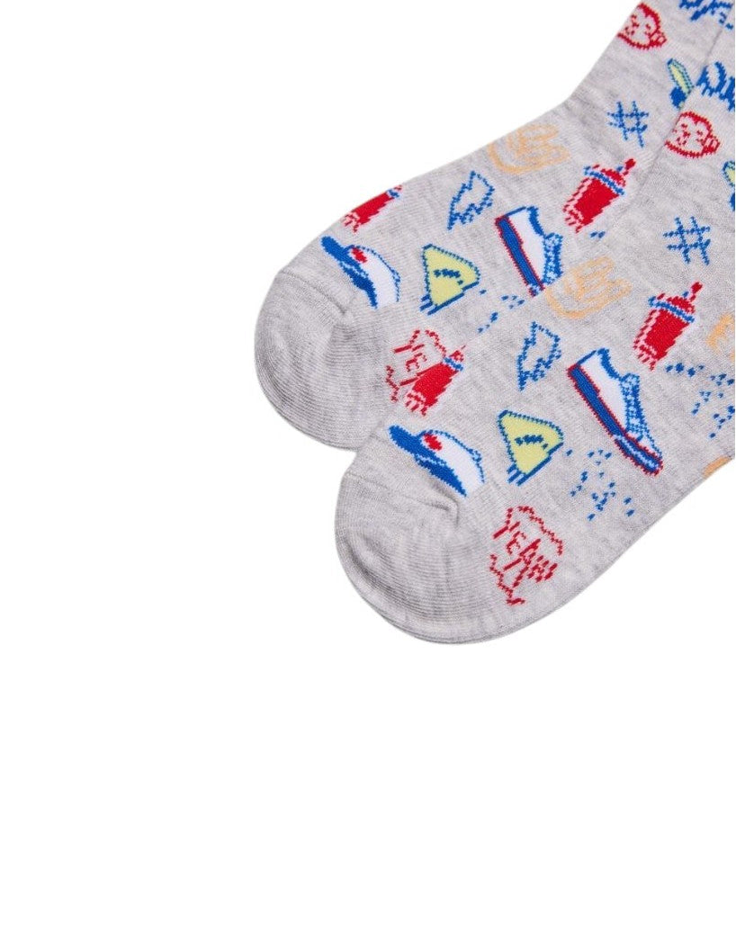 CALCETINES NIÑO GREY SPACE GAMES