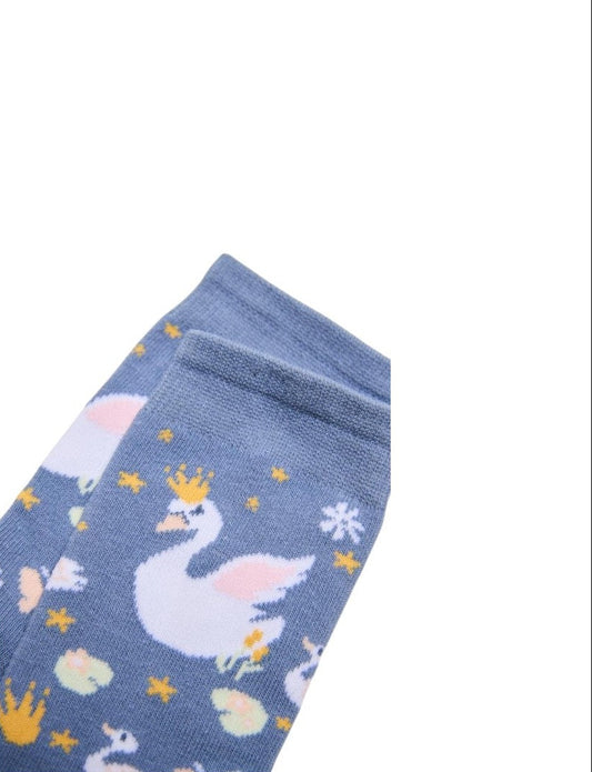 CALCETINES DE NIÑA BLUE SWAN