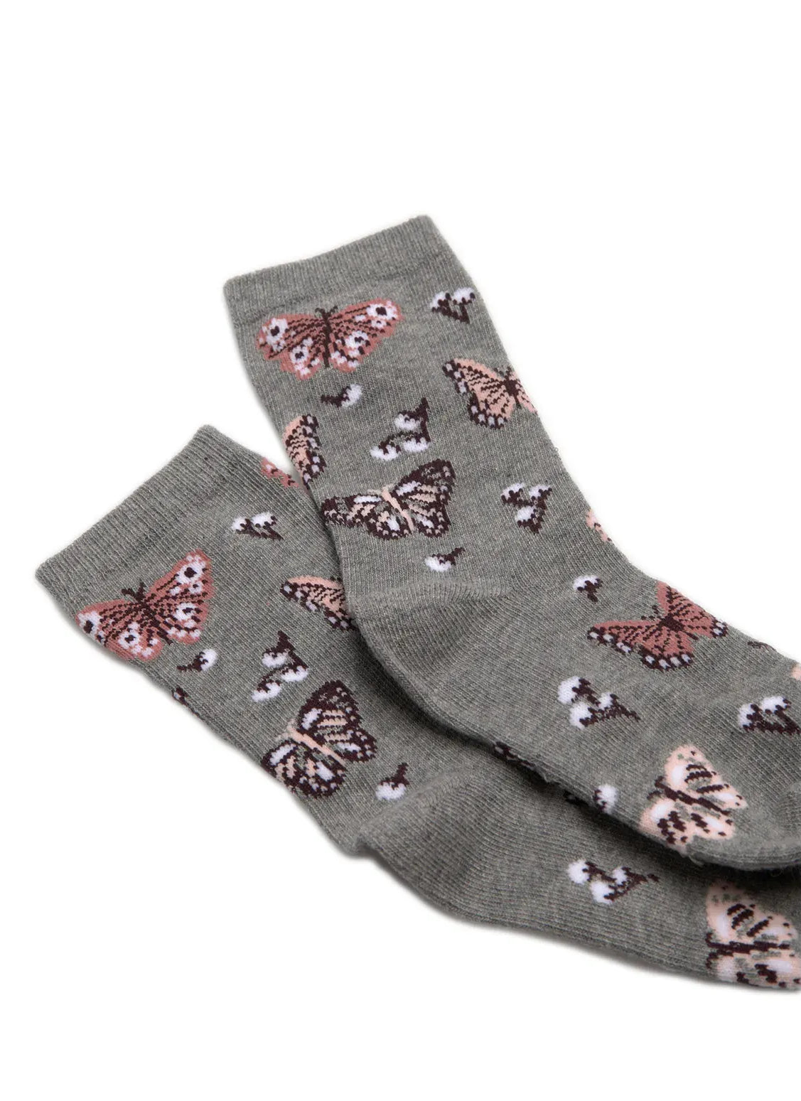 PACK-2 CALCETINES DE NIÑA BUTTERFLYS